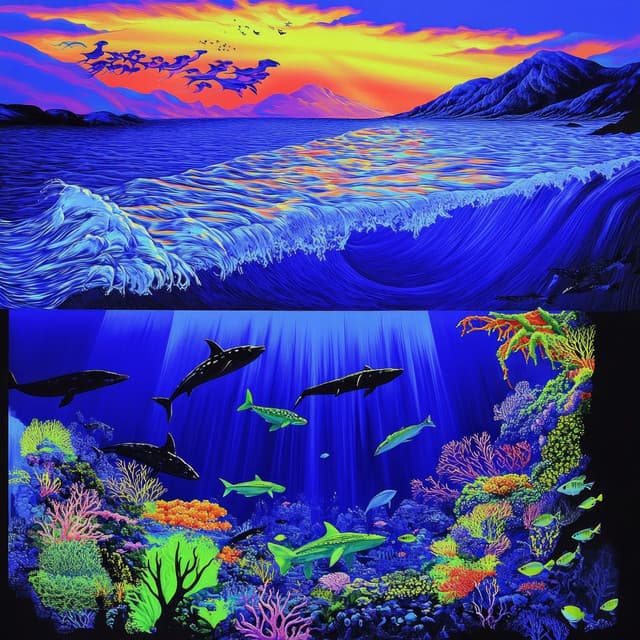 #01 The Deep Blue Experience, A Journey Through the Ocean's Depths - Ocean Sounds