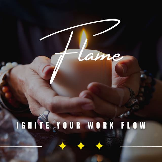 Sacred Fires: Binaural Work Melodies for Creative Output - Fireplace Relax