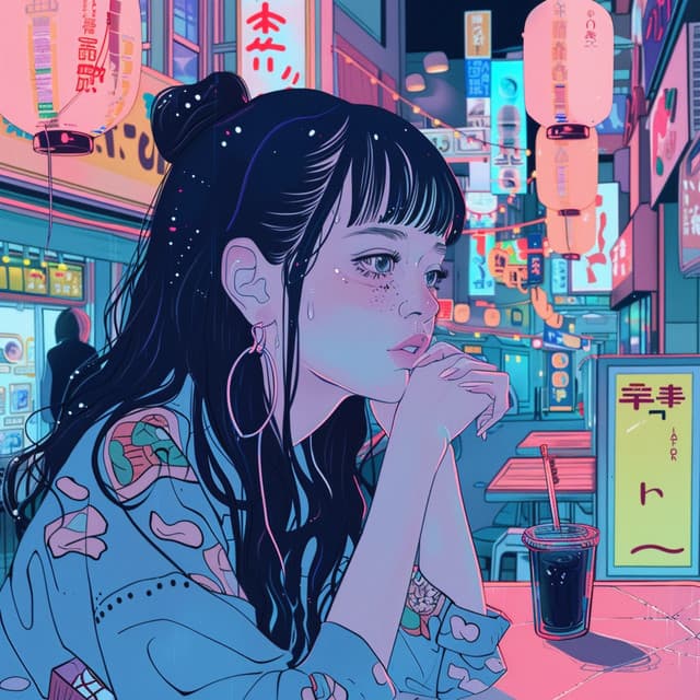 Night Drive: Lofi Tracks while driving! - WabiLofi