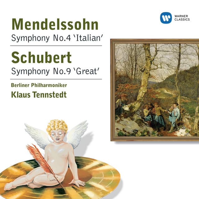 Mendelssohn: Symphony No. 4 "Italian" - Schubert: Symphony No. 9 "Great" - Klaus Tennstedt