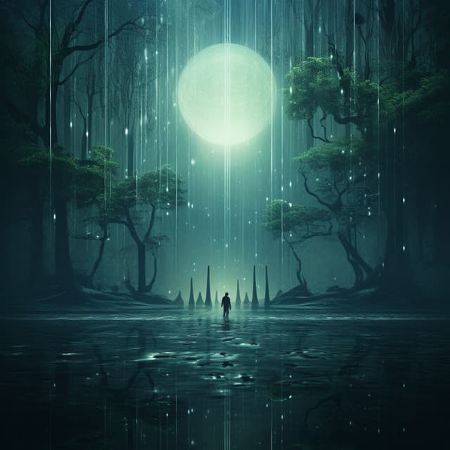 Rain Echoes: Melodic Drops Symphony - Powerful Mind Strength