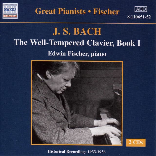 Bach, J.S.: Well-Tempered Clavier , Book 1 - Johann Sebastian Bach