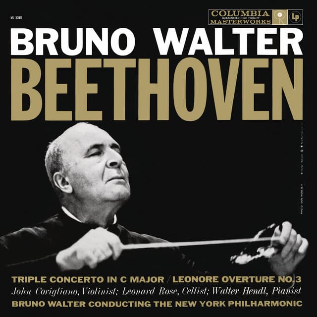 Beethoven: Triple Concerto & Leonore and Egmont Overtures - Ludwig van Beethoven