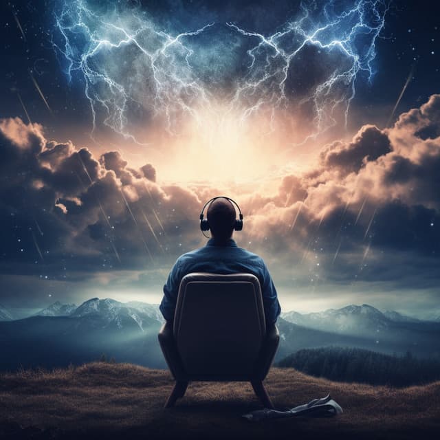 Binaural Calm: Thunder Relaxation Melodies - Relax