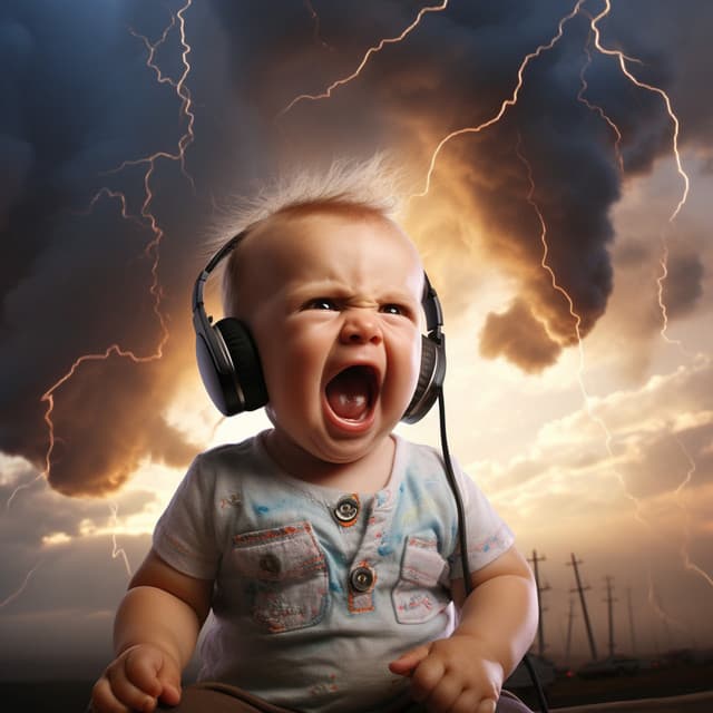 Lullaby Thunder: Baby Harmonies Soothing - Path to Peace