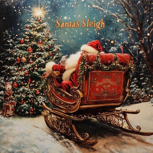 Santa's Sleigh - Christmas Music For Kids
