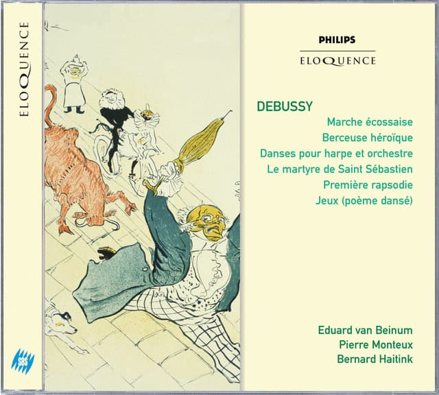 Le Martyre de S. Sebastien; Danse Sacrée Et Danse Profane; Berceuse Heroique; - Claude Debussy