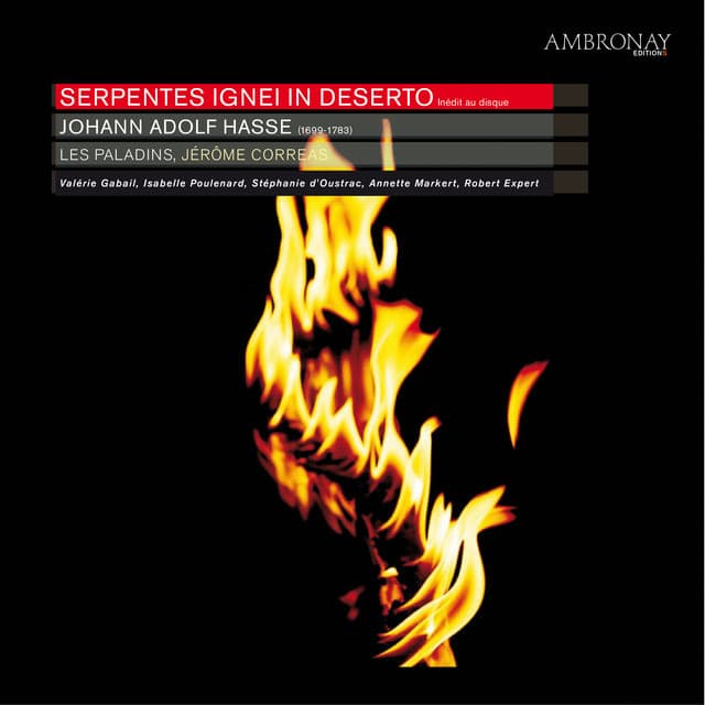 Hasse: Serpentes Ignei In Deserto - Johann Adolf Hasse