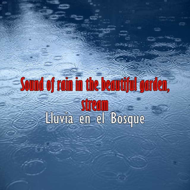 Sound of Rain in the Beautiful Garden, Stream - Lluvia en el Bosque