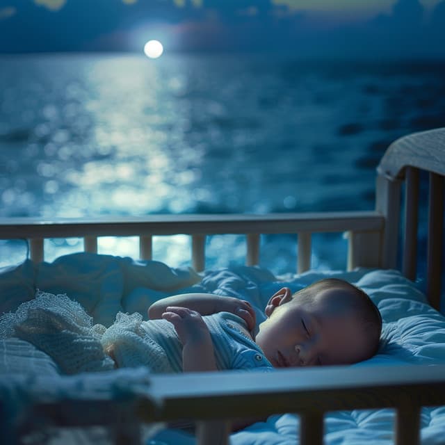 Bebé del sueño del sonido del océano