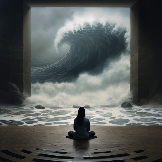 Music combined with Ocean: Focus through Coastal Waves - Sea Waves Sounds