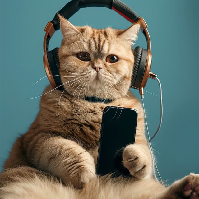 Momentos Serenos Para Gatos: Paz Binaural - Gato Somnoliento