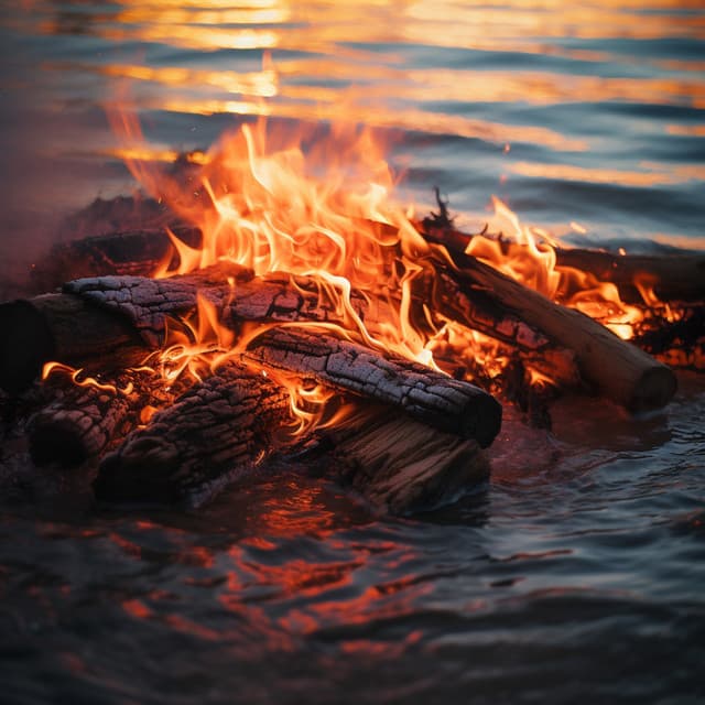 La Brasa Que Resplandece: Paisajes Sonoros Pacíficos De Fuego - Actitud Relajada