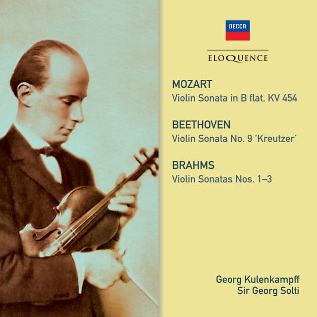 Beethoven, Mozart, Brahms: Violin Sonatas - Georg Kulenkampff