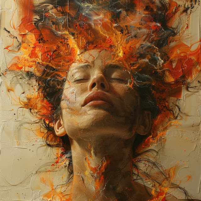 Fuego Binaural Profundo: Ambiente De Llamas Crepitantes - Sueños de solfeo