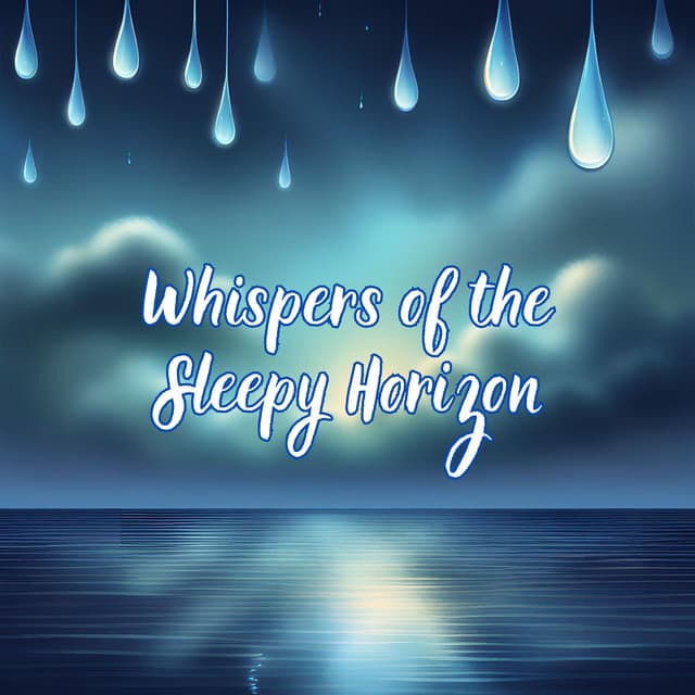 Whispers of the Sleepy Horizon: Hang Drum and Harp Harmony in the Rainfall - Soothing Music Collection