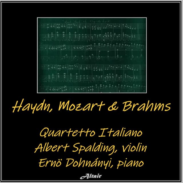 Haydn, Mozart & Brahms - Quartetto Italiano