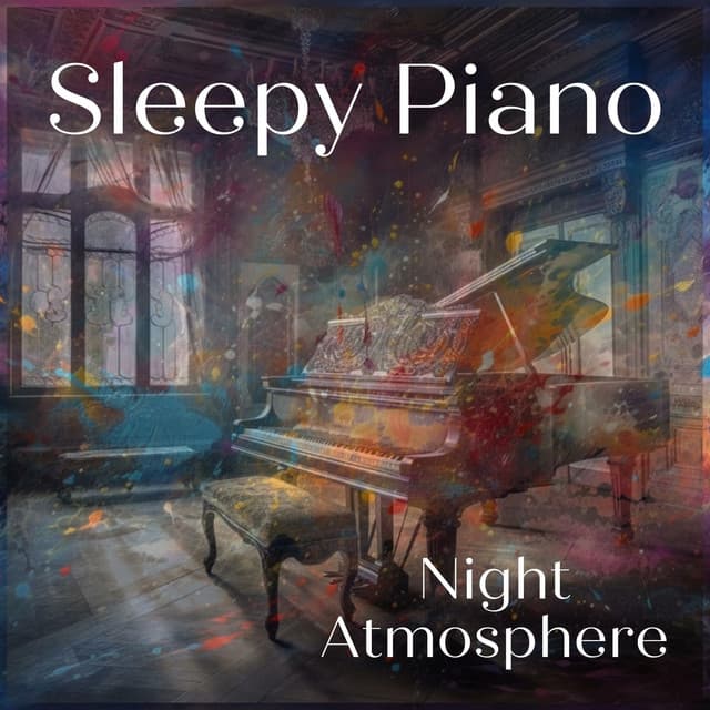 Sleepy Piano Night Atmosphere - Nebula of Dreams
