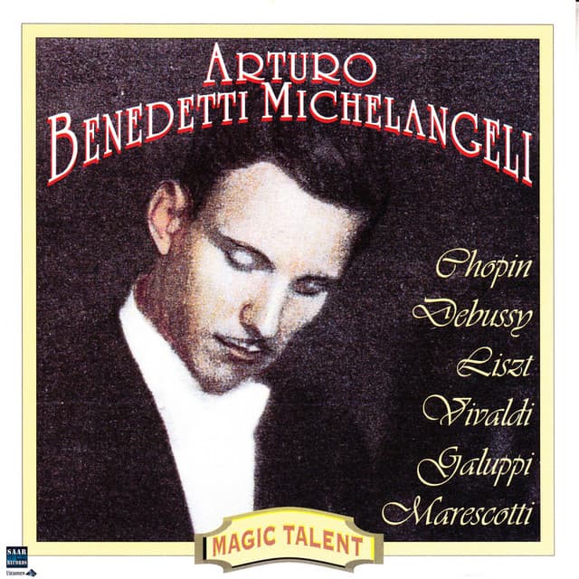 Arturo Benedetti piano recital - Arturo Benedetti Michelangeli