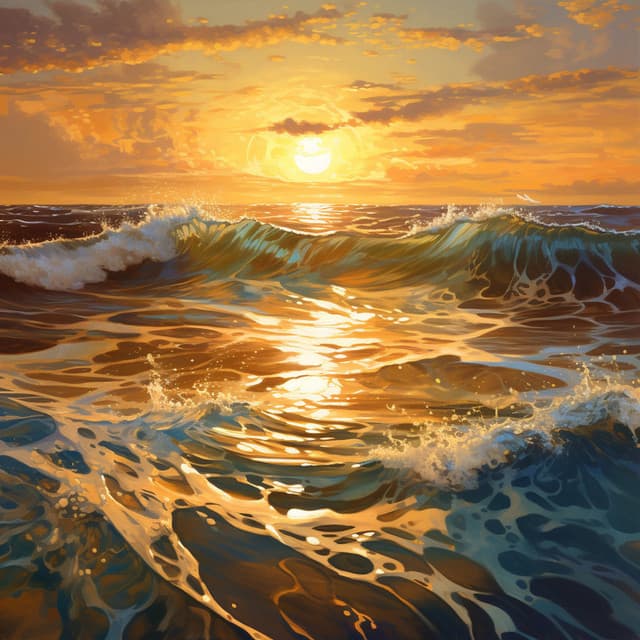 Abrazo Pacífico Del Agua: Paisaje Sonoro Reconfortante - Avenida fría