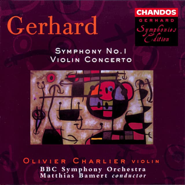 Gerhard: Symphony No. 1 & Violin Concerto - Roberto Gerhard