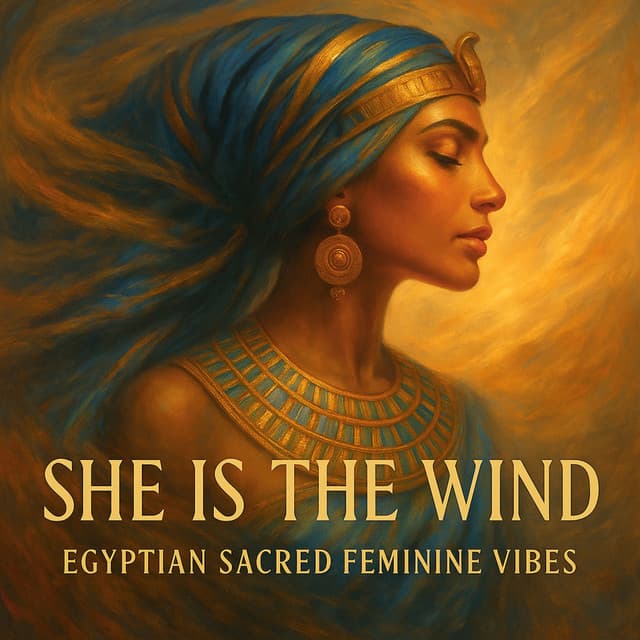 She is the Wind, Egyptian Sacred Feminine Vibes - Egyptian Meditation Temple