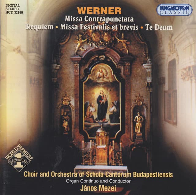 Werner: Masses / Te Deum Laudamus - Gregor Joseph Werner