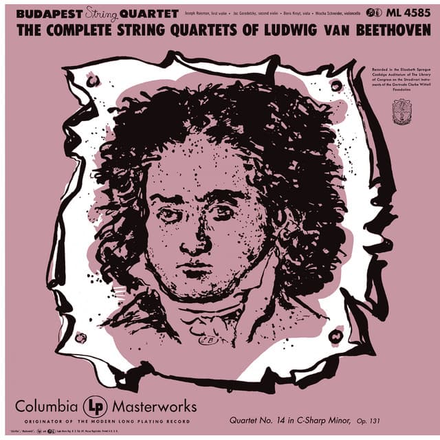 Beethoven: String Quartet No. 14 in C-Sharp Minor, Op. 131 - Ludwig van Beethoven