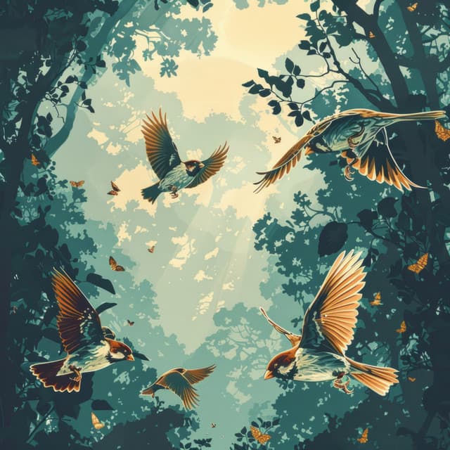 Vogeljuwelen des Waldes - Nature's Mirror