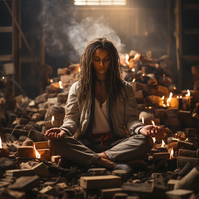 Melodías De Yoga De Las Brasas: Encendiendo Serenidad - Creadores de sonidos naturales