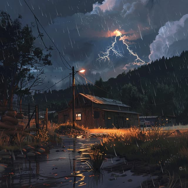 Binaural Rain for Baby Sleep: Gentle Thunder Soundscapes - Plinki Lullabies