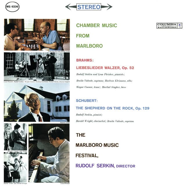 Brahms: Liebeslieder Walzer, Op. 52; Schubert: The Shepherd On the Rock, Op. 129 - Johannes Brahms