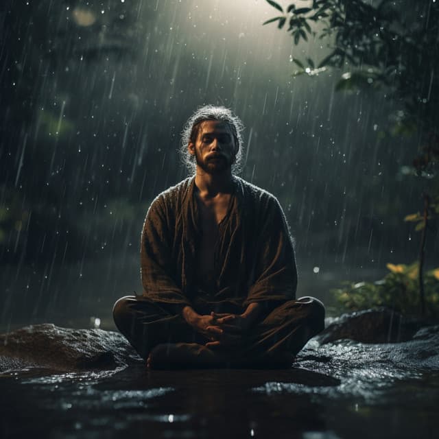 Meditación De Lluvia: Gotas Suaves De Tranquilidad - Sonidos desde arriba