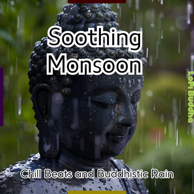 Soothing Monsoon: Chill Beats and Buddhistic Rain - LoFi Buddha