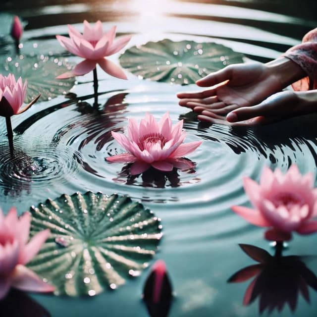 Zen-Heilwasser: Entspannende Atmosphäre mit Wassergeräuschen zum Einschlafen und für ruhige Momente - Entspannende Musik Wellness