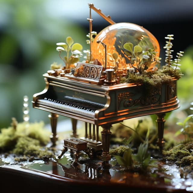 Serenas Gotas De Lluvia De Piano Para La Meditación - Tormenta tranquila