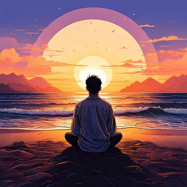 Deep Meditation with Calming Lofi Sounds - Healing Earth