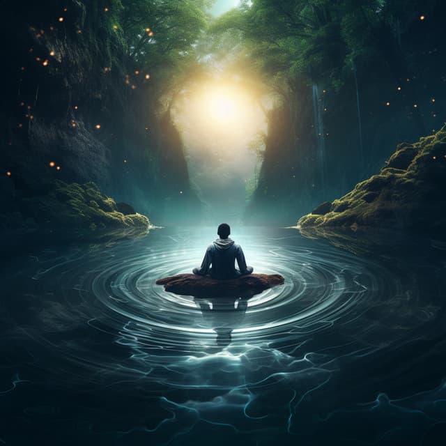 River Meditation: Flowing Serene Waters - Meditate