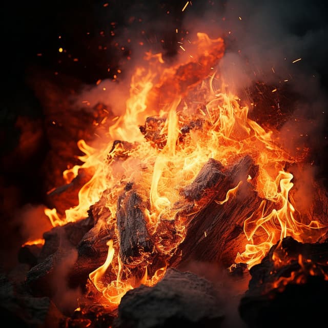 Fire's Gentle Touch: Peaceful Sounds for Pets - Pet Music