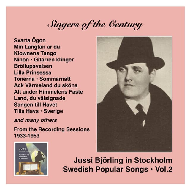 Voices of the Century: Jussi Björling in Stockholm, Vol. 2, Swedish Popular Songs - Jussi Björling