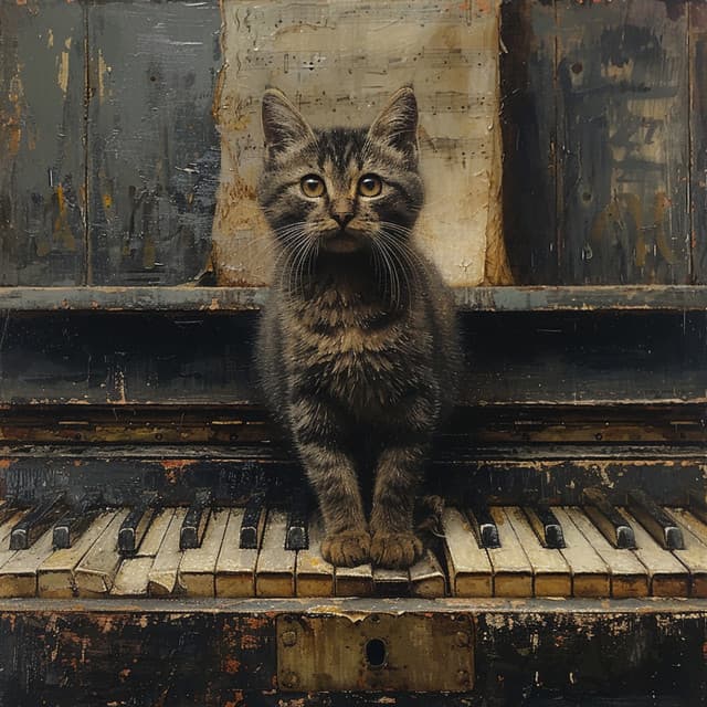 Bigotes De Piano: Notas Elegantes De Gatos - Musica para Gatos