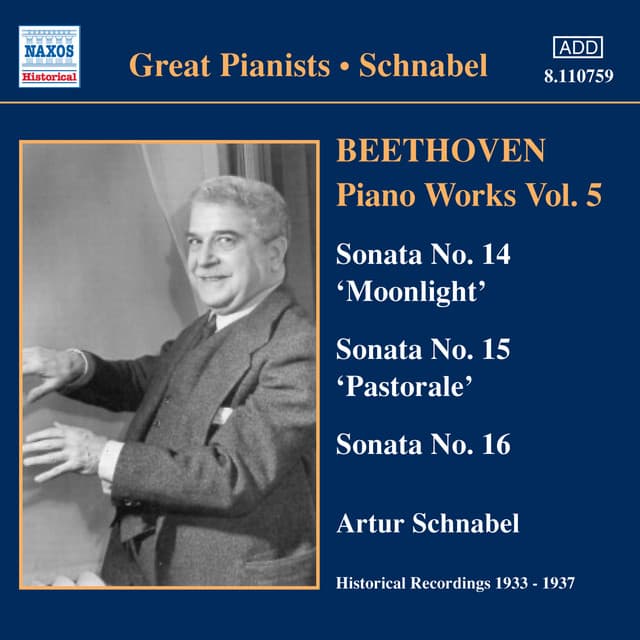 Beethoven: Piano Sonatas Nos. 14-16 - Ludwig van Beethoven