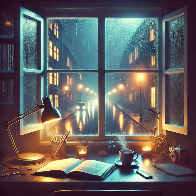 Night Study Lofi: Nostalic Rain - Lo-Fi for Studying
