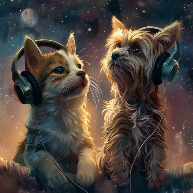 Pets Calming Tunes: Music for Animal Relaxation - Feel Good Dinner Table Music