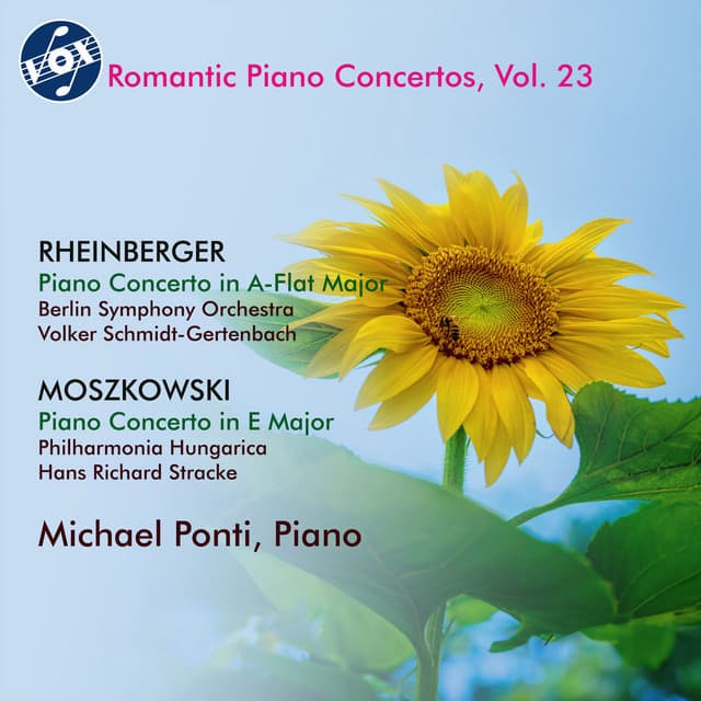 Rheinberger: Piano Concerto, Op. 94 - Moszkowski: Piano Concerto, Op. 59 - Michael Ponti