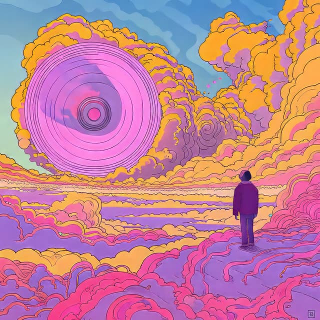 Essenz der Seele: Strahlen des Rosaroten Rauschens in der Traumwelt - Weißes Rauschen HD