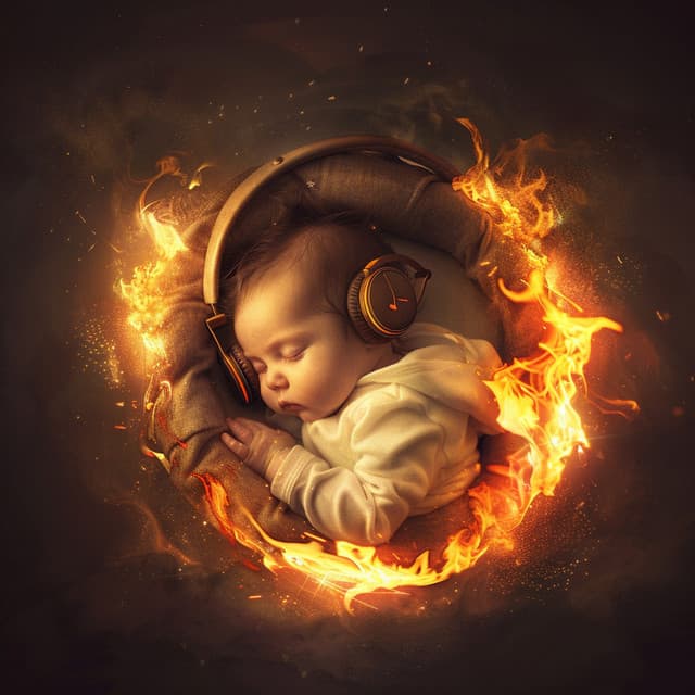 Binaural Fire: Baby Sleep Symphony - Fantasies Lullaby Music Paradise