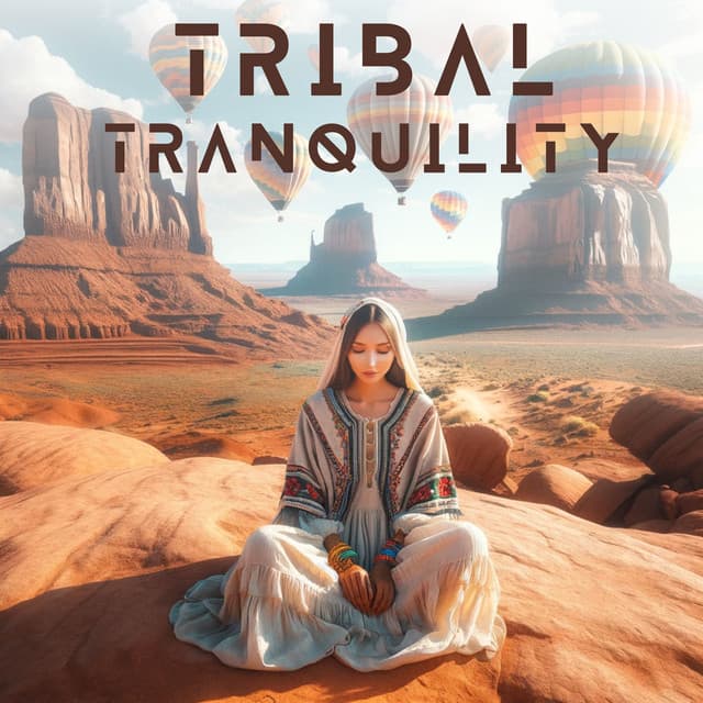 Tribal Tranquility: Deep Connections to Earth and Sky - Tribal Drums Ambient