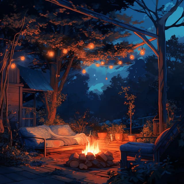 Firelight Reverie: Tranquil Relaxation Sounds - Thermal Element