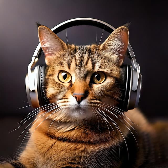 Cat Music Harmonies: Graceful Sound Expressions - Island Sun